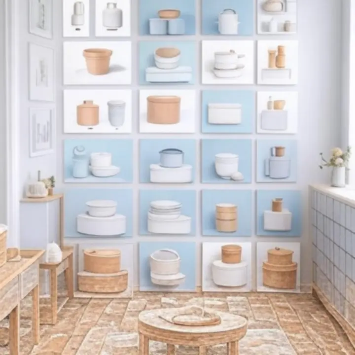 Modern, letisztult webáruház felülete a Homvura oldalán.